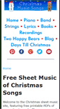 Mobile Screenshot of christmasmusicsongs.com